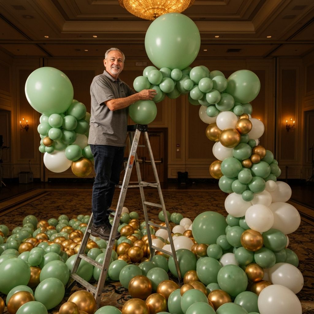 Detras de camaras montando instalacion